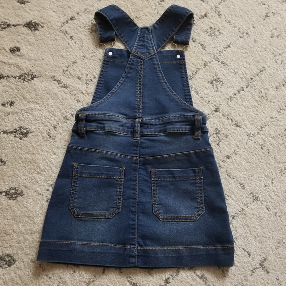 Blue zoo denim dress for girls 5-6 - Picture 3 of 4